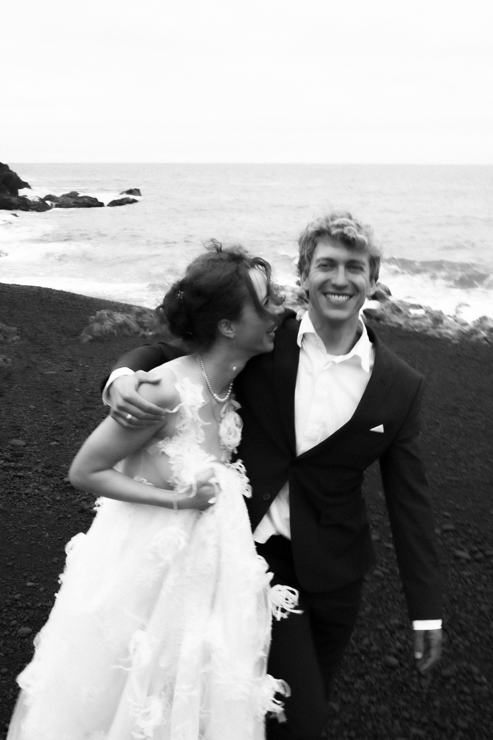 Iceland destination wedding photographer — intimate couple portrait